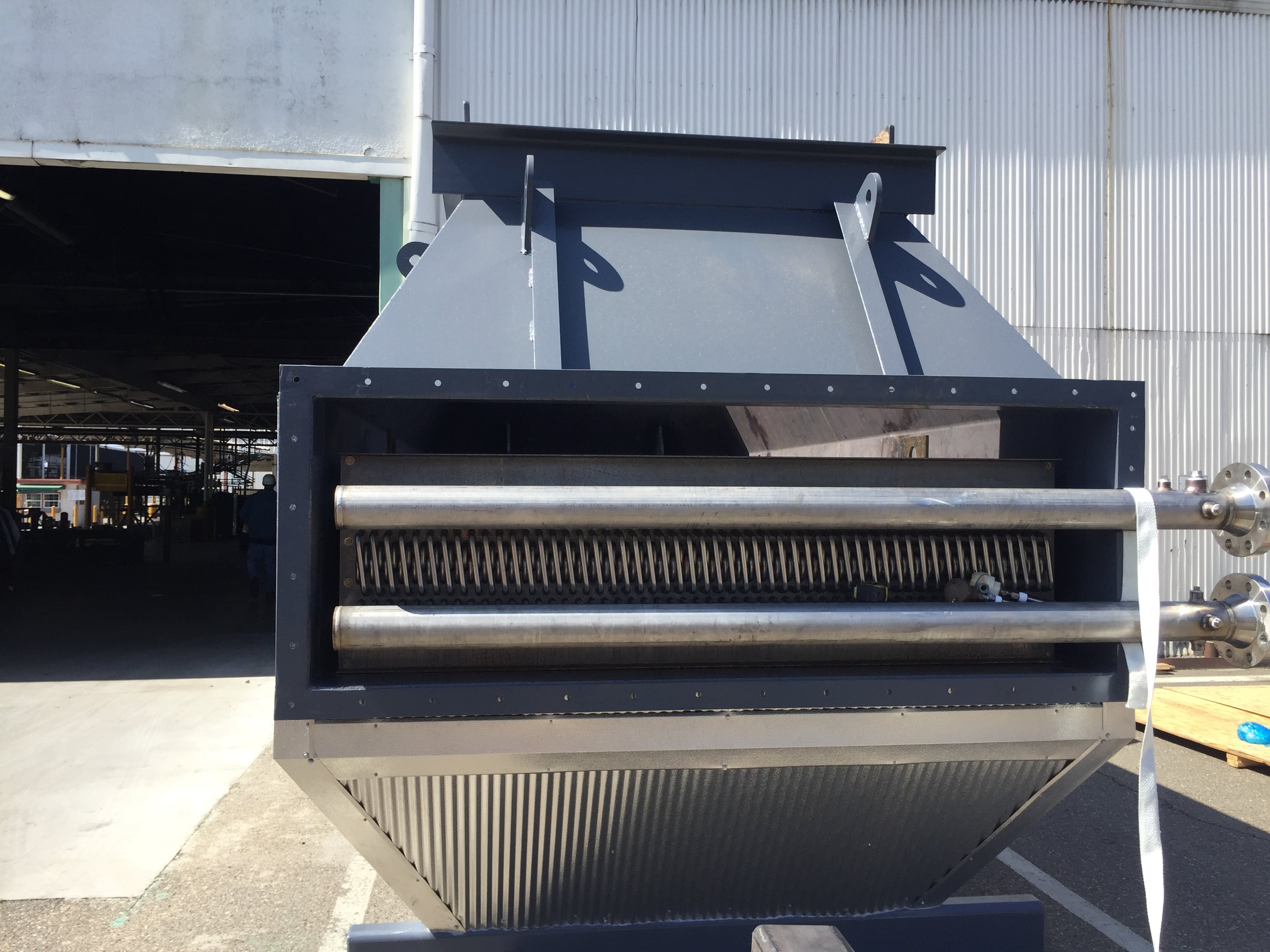 Custom Coils for Waste Heat Recovery Units WHRUs Super Radiator Coils