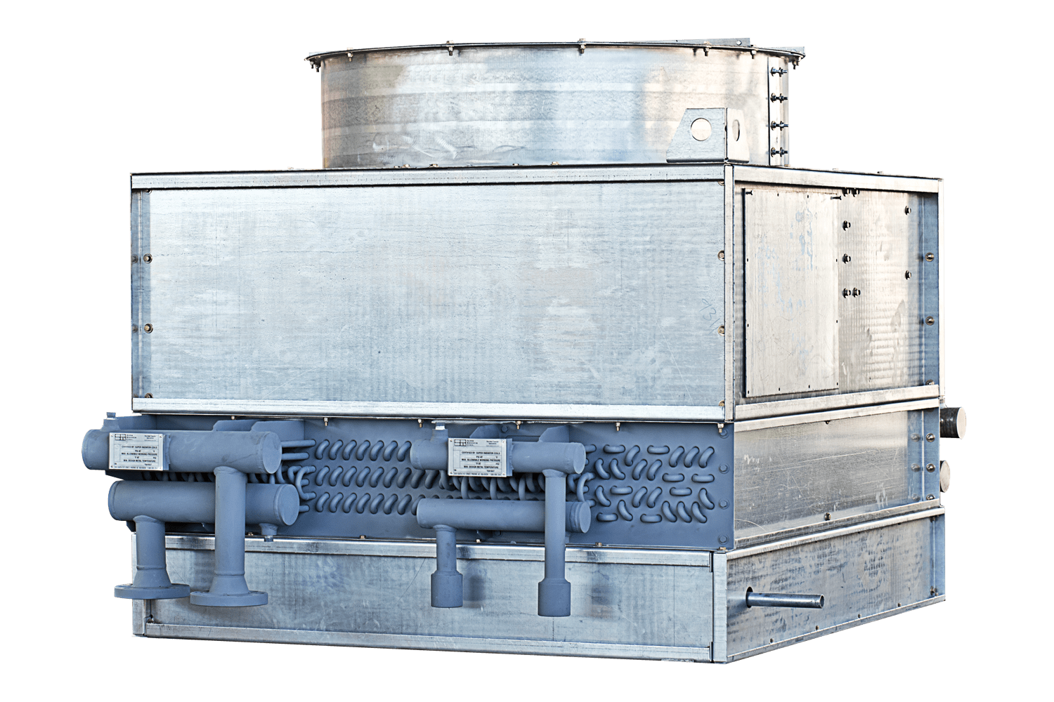 Natural Gas Compressor Radiator Gas Compression Cooling | High-Pressure Process Gas Cooling Coils