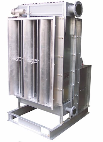 Vertical Steam Condenser-cut-out