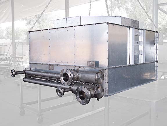 gas and oil cooler