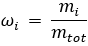 mass fraction-1