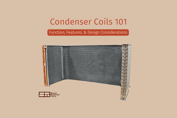 featured image featuring a formed condenser coil against a beige background