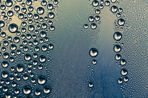 condensate droplets