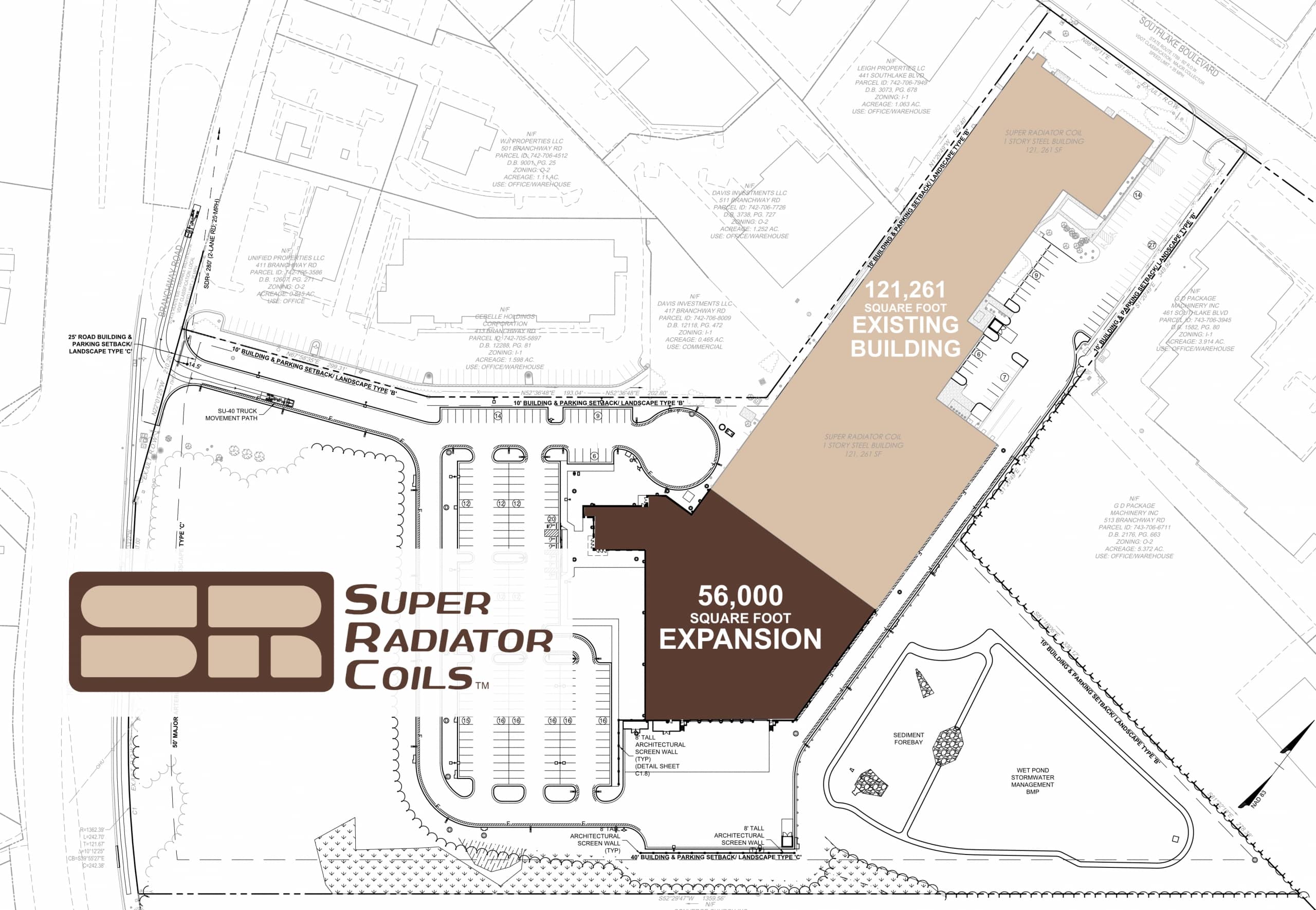 blueprint of super radiator coils expansion